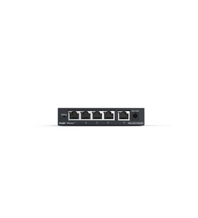 Ruijie-Reyee RG-ES105GD 5 Port 10-100-1000 Mbps Gbit Yönetilemez Switch Çelik Kasa