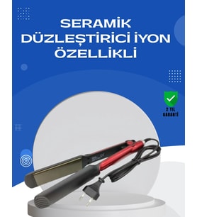Iyon Teknolojili Düzleştirici - Düzleştirici Ve Dalga Yapma Özellikli