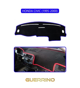 HONDA CIVIC 1995-2000TORPİDO KORUMA HALISI MAVİ KENAR