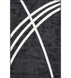 Eliana Home Baskılı, Yıkanabilir Kaymaz Taban Salon Halısı LNA1406 100x150 cm (Gri)