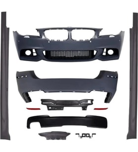 BMW F10-LCI 2014-2016 Gövde Kiti F Yık Lı PDC Ön Arka OO Egz Çıkışlı Marşpiyelli M Tech 51128048594S1 Wender
