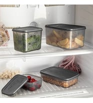 No Frost Silikon Yumuşak Kapalı Saklama Kabı Dondurucu ve Buzluk Saklama Kabı 1500ml, Kapaklı No Frost Saklama Kabı 1500Ml, Derin Dondurucu Saklama Kabı 1500Ml