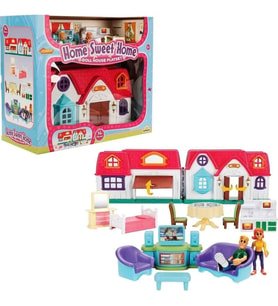 5676  Oyuncak Ev Oyun Seti Home Sweet Home 14 Parça