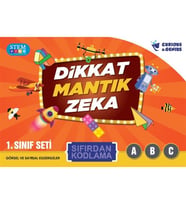 Dikkat Mantık Zeka Sıfırdan Kodlama-1.Sınıf (3 Kitap )
