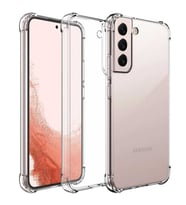 Lexroo Galaxy S22 Plus Kılıf Kamera Korumalı Nitro Anti Shock Silikon - Renksiz