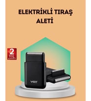 Çift Başlıklı Elektrikli Tıraş Makinesi  Suya Dayanıklı, Hafif Ve Ergonomik
