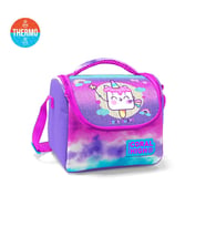 Coral High Kids Renkli Batik Unicorn Dondurma Desenli Thermo Beslenme Çantası 11862