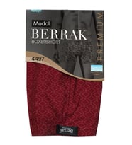 Erkek Likralı Beli İnce Lastikli Modal Boxer Berrak-4497