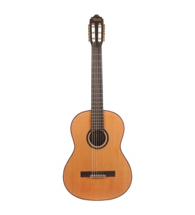 Valencia VC714 4/4 Masif Kapak Klasik Gitar - Naturel Mat (İleri Seviye)  Masif Sitka Ladin Kapak, İleri Düzey Fan Bracing Balkon Sistemi, Profesyonel Ton Dengesi ve Mat Estetik