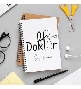 Steteskoplu Doktor Defteri Kişiye Özel