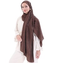 Valentino Orlandi Alia Motif Desenli Lyocell Pamuk Şal 70x195 cm