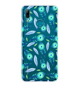 PrintiFy Huawei P Smart 2019 ile Uyumlu 1mm Slim Fit Nazar Boncuğu 3 Baskılı Şeffaf  Kılıf
