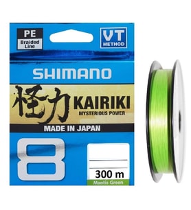 Shimano Kairiki 8 300m Mantis Green 0.28mm