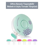 Ultra Sessiz Taşınabilir Hafif Banyo Öncesi Temizlik Çocuk Bebek 6 Uçlu Tır