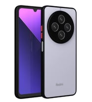 Pilelistore   Xiaomi Redmi 14C Kılıf Montreal Silikon Kapak - Siyah