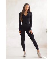 Stacci Seamless Yüksek Bel Spor Tayt - Siyah