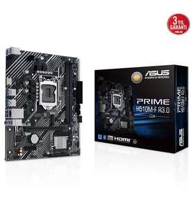 ASUS PRIME H510M-F R3.0 CSM DDR4 HDMI PCIE 3.0 1200p v2