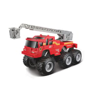 Maisto Quarry Monster Mini Motorlu İtfaiye İş Makinası Kırmızı