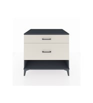 Kronos Şifonyer 2 Çekmeceli 88x59x80 Antrasit-Aytaşı