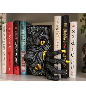 Kurt Adam 3D Kitap Tutucu Kitap Tutucu BOOK NOOK Taş Döküm Ağır Ürün