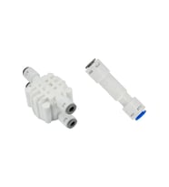 Su Arıtma Cihazı Shutoff Valve 4 Yollu Vana + Atık Kısıcı Flowlimit 300 Set