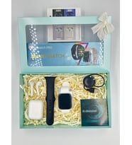 T700 Akıllı Saat + i12 Bluetooth Kulaklık İkili Set - Hediye Kutulu (Beyaz)