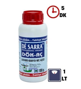 ModaCar De Sarra Profesyonel Lavabo Açıcı 1 Litre
