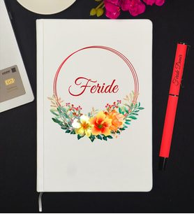 Sevgiliye Hediye, Anneye Hediye, Arkadaşa Hediye Kişiye Özel Defter Hediye Seti