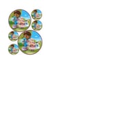 Dc Mcstuffins Yenilebilir Kağıda Resimli Pasta Dekoru Bas