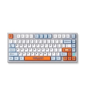 MCHOSE Z75S %75 RGB Kablosuz Hotswap Turuncu – Mavi Mekanik Gaming Klavye (MC-Z75S-7)