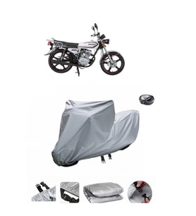 Mondial 100 UAG  Su Geçirmez Motosiklet Brandası ARKA ÇANTA UYUMLU