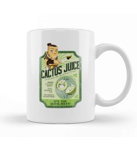 Cactus Juice Avatar The Last Airbender Kupa Bardak Porselen