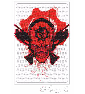 Lancer Na Carveira Gears Of War Puzzle 240 Parça Yapboz