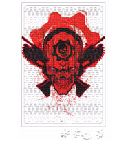 Lancer Na Carveira Gears Of War Puzzle 240 Parça Yapboz