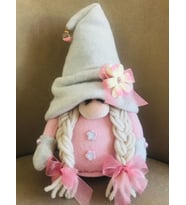 El Yapımı Aşk Ve Şans Cücesi, (Koyu Gri - Pembe)
