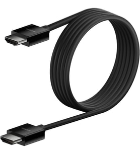 Belkin Yüksek kaliteli Ultra Highspeed HDMI-2.1 kablo, 4K/Dolby Vision HDR, Apple TV'den optimum oynatma, 2,2 m - siyah - TEŞHİR
