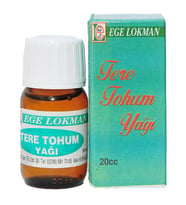Ege Lokman Saf Tere Tohumu Yağı 20 cc Doğal Bitkisel