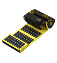 Shargeek 170W Power Bank Uyumlu 24W Katlanabilir Güneş Paneli - Siyah