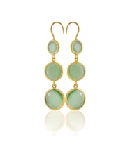Kadir Jewellery 22 Ayar Altın Kaplama Vintage Küpe -El İşçiliği Ve Hipoalerjenik Küpe