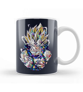 Majin Vegeta Vegeta Dragonball Z Kupa Bardak Porselen