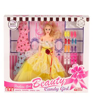 207 Ayakkabı Setli Candy Girl Bebek-Efe Toys