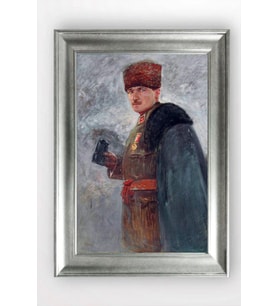 Gümüş Çerçeveli Atatürk Tablo cv943