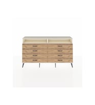 Arges Konsol 2 Raflı 8 Çekmeceli  176x30x99 Aytaşı-Aytaşı/Çam