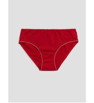 LCW DREAM Kırmızı Siml Detaylı Bikini Külot