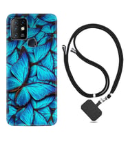INFINIX Hot 8 9 10 11S Hot 10 Play 10T Kılıf Boyun Askılı Silikon Owl 1351