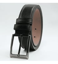 Parscraft Battal Boy / Büyük Beden / Uzun Boy XXL 3,5 cm Klasik Erkek Hakiki Deri Kemer