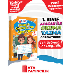 Afacan ile Okuma Yazma Öğreniyorum (Tek Kitap)