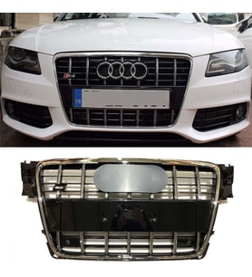 Audi A4 Ön Panjur Izgara S4 Model 2008-2011 Arası b8 Kasa