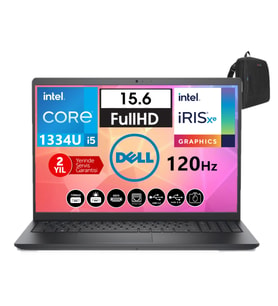 DELL VOSTRO 3530 İntel Core i5-1334U 8Gb 2tb SSD FHD 15.6" 120HZ W11Home WN1611PVNB352024+ZettaÇanta