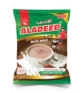 ALADEEB SÜTLÜ SICAK ÇİKOLATA İÇECEK TOZU 250G 